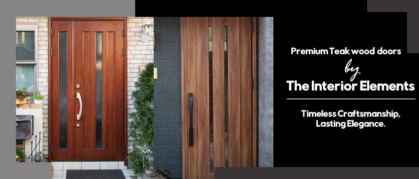 Premium Teak Wood Doors Suppliers in Raipur
